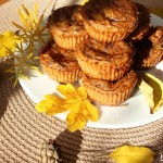 Muffinki dyniowe z kawałkami czekolady